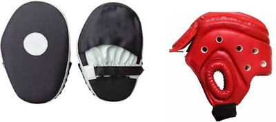 XIOMI AGE 12 TO 14 YEAR TAEKWONDO KARATE KIT M Boxing Kit MEDIUM SIZE 2 NO ONE HEAD GUARD AND ONE PAIR FOCUS PAD Boxing Kit