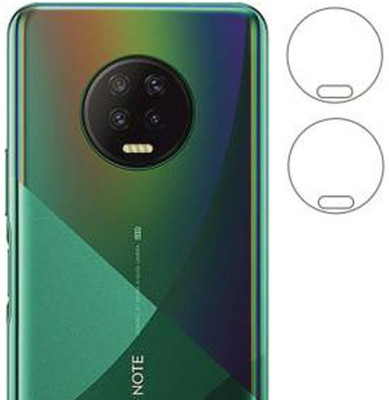 DAFFIN Back Camera Lens Glass Protector for Infinix Note 7(Pack of: 2)