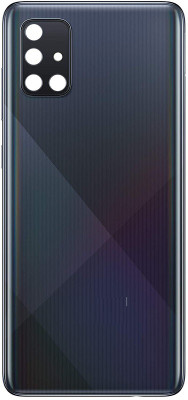AL HAYY STORE Samsung Galaxy A71 Back Panel(Black)