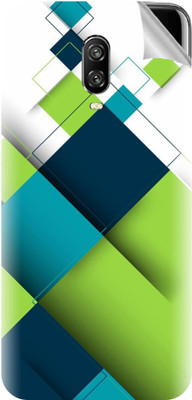 tiddler OnePlus 6T Mobile Skin(Green)