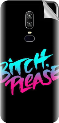 tiddler OnePlus 6 Mobile Skin(Black)