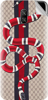 Snooky OnePlus 6T Mobile Skin(Red)