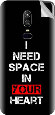 tiddler OnePlus 6 Mobile Skin(Black)