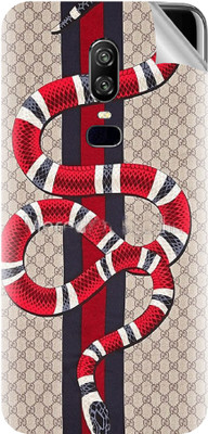 Snooky OnePlus 6 Mobile Skin(Red)