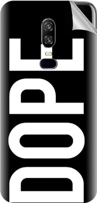 tiddler OnePlus 6 Mobile Skin(Black)