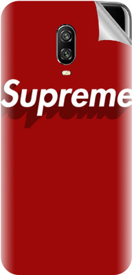 Snooky OnePlus 6T Mobile Skin(Red)