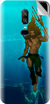 Snooky OnePlus 6 Mobile Skin(Blue)