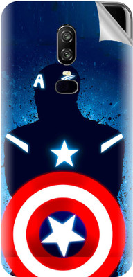 Snooky OnePlus 6 Mobile Skin(Blue)