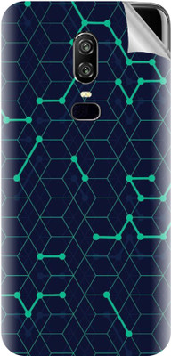 Snooky OnePlus 6 Mobile Skin(Blue)