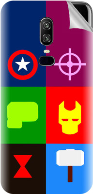 tiddler OnePlus 6 Mobile Skin(Multicolor)