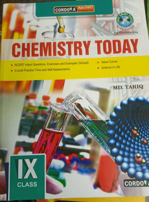 Cordova Chemistry Today For Class 9(Paperback, MD.TARIQ)
