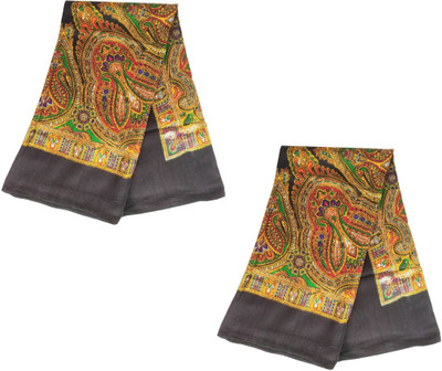 De-Ultimate Printed Cotton Blend Women Scarf, Stole, Fancy Scarf