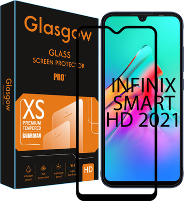 Glasgow Edge To Edge Tempered Glass for Infinix Smart HD 2021(Pack of 1)