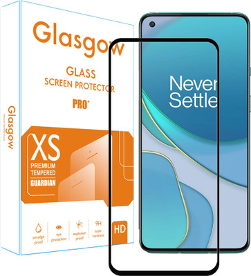 Glasgow Edge To Edge Tempered Glass for OnePlus 9(Pack of 1)