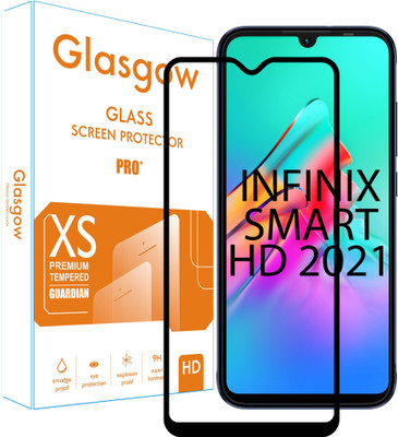 Glasgow Edge To Edge Tempered Glass for Infinix Smart HD 2021(Pack of 1)