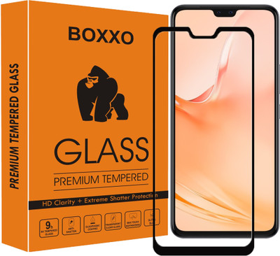Boxxo Edge To Edge Tempered Glass for Vivo V20 Pro(Pack of 1)