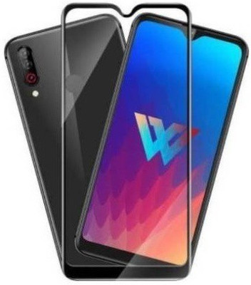 LIKEDESIGN Edge To Edge Tempered Glass for LG W31(Pack of 1)