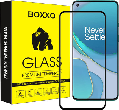 Boxxo Edge To Edge Tempered Glass for OnePlus 9RT 5G(Pack of 1)