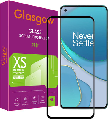 Glasgow Edge To Edge Tempered Glass for OnePlus 8T(Pack of 1)