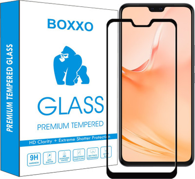 Boxxo Edge To Edge Tempered Glass for Vivo V20 Pro(Pack of 1)