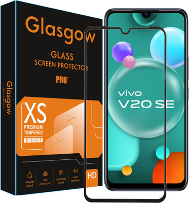 Glasgow Edge To Edge Tempered Glass for Vivo V20 SE(Pack of 1)