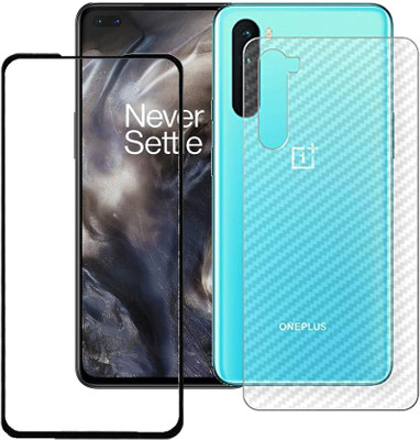 ECMERED Front and Back Screen Guard for ONEPLUS NORD(Pack of 2)
