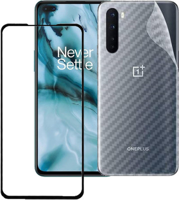 ECMERED Front and Back Screen Guard for ONEPLUS NORD(Pack of 2)