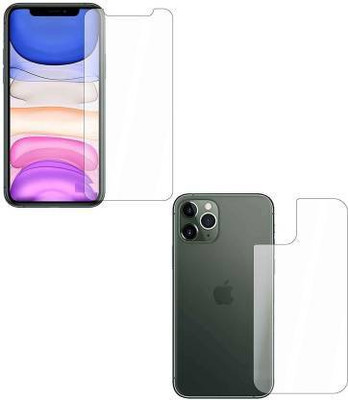 RUNEECH Front and Back Screen Guard for Apple iPhone 12 Pro Max(Pack of 2)