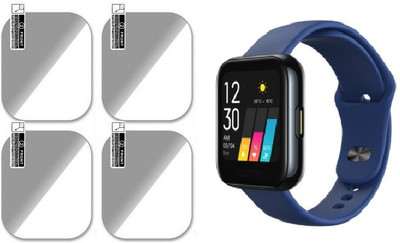 FINCH Impossible Screen Guard for pAcK Of 4 ReALME WaTcH TPU QUALITY(Pack of 4)