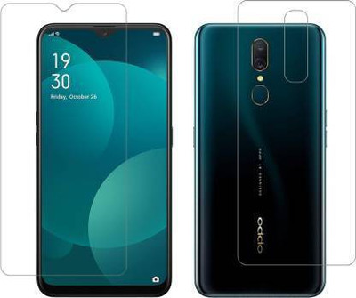 PONDRIK Front and Back Screen Guard for Oppo F11(Pack of 2)