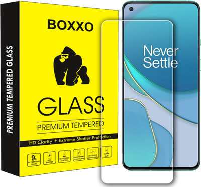 Boxxo Tempered Glass Guard for OnePlus 9RT 5G(Pack of 1)