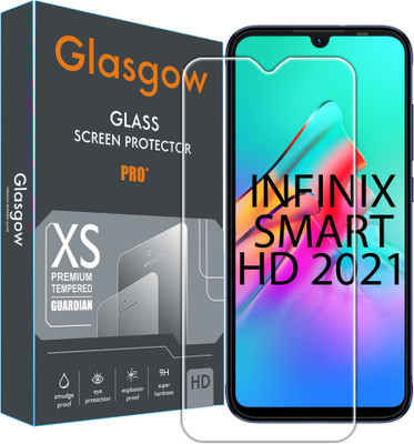 Glasgow Tempered Glass Guard for Infinix Smart HD 2021(Pack of 1)