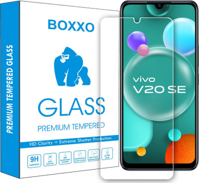Boxxo Tempered Glass Guard for Vivo V20 SE(Pack of 1)
