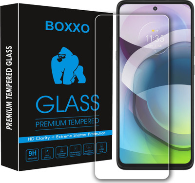 Boxxo Tempered Glass Guard for Motorola Moto G 5G(Pack of 1)