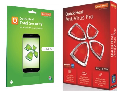 QUICK HEAL Anti-virus 1 User 1 Year(CD/DVD)