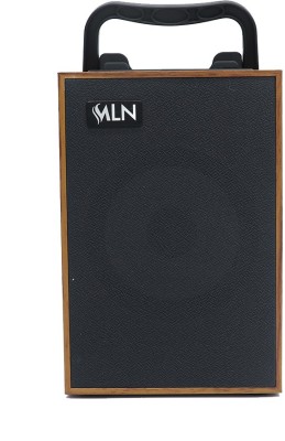 MLN SP-108 12 W Bluetooth PA Speaker(Black, Brown, Stereo Channel)
