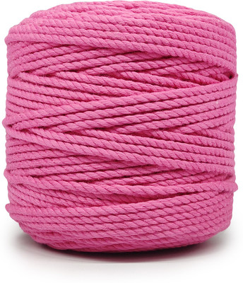 KnottyThread Normal Pink Thread(100 m Pack of1)