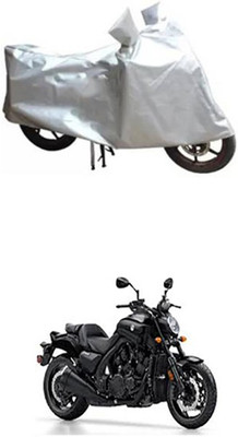 Wadhwa Creations Two Wheeler Cover for Yamaha(VMAX, Silver)
