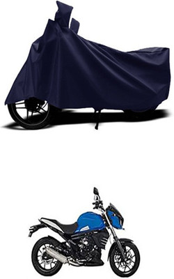 Wadhwa Creations Two Wheeler Cover for Mahindra(Blue)
