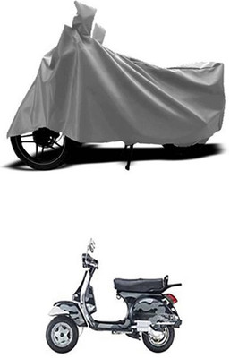 Coverit Two Wheeler Cover for LML(Star Euro, Grey)