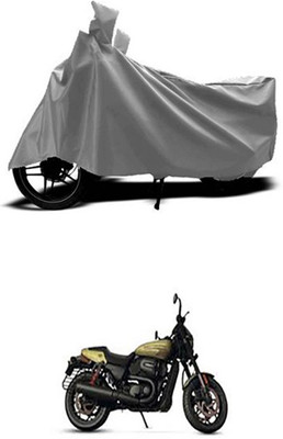 Coverit Two Wheeler Cover for Harley Davidson(Grey)