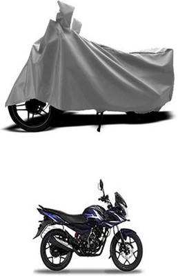 Coverit Two Wheeler Cover for Bajaj(Discover 150 f, Grey)