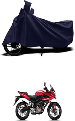 Wadhwa Creations Two Wheeler Cover for Bajaj(Pulsar AS 150, Blue)