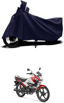 Coverit Two Wheeler Cover for Hero(Splendor I Smart, Blue)