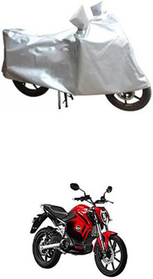 Wadhwa Creations Two Wheeler Cover for Revolt(Silver)