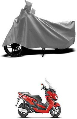 Coverit Two Wheeler Cover for Hero(Grey)