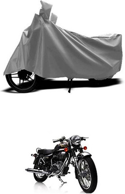 Coverit Two Wheeler Cover for Royal Enfield(Grey)