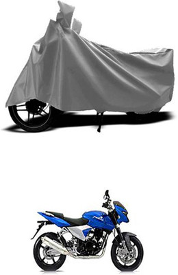 Coverit Two Wheeler Cover for Bajaj(Pulsar 200 NS DTS-i, Grey)