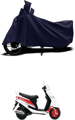 Wadhwa Creations Two Wheeler Cover for Mahindra(Blue)