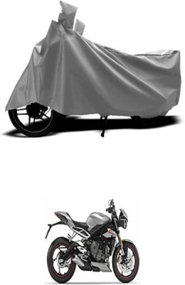 Coverit Two Wheeler Cover for Triumph(Grey)